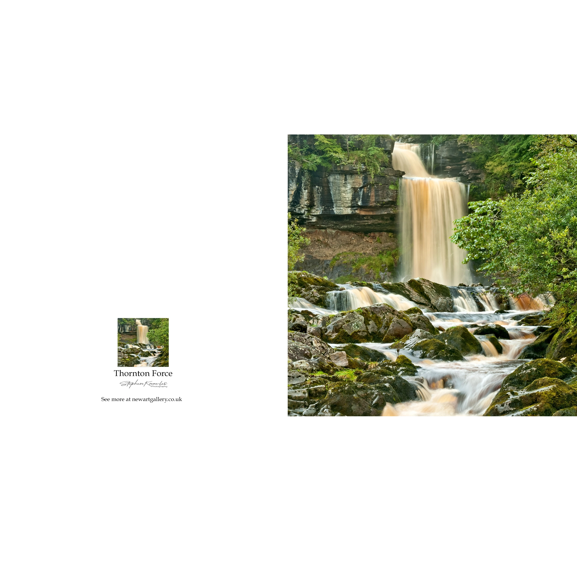 'Thornton Force', Fine Art Card