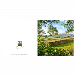 'A Dales View'. A fine art greetings card by Stephen Knowles Photography.