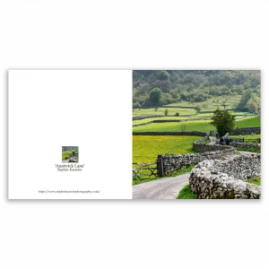 'Austwick Lane'. A fine art greetings card by Stephen Knowles Photography.
