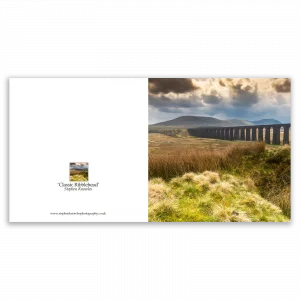 'Classic Ribblehead'. A fine art greetings card by Stephen Knowles Photography.