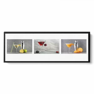 'Cocktail Triptych'. Studio art by Stephen Knowles Photography