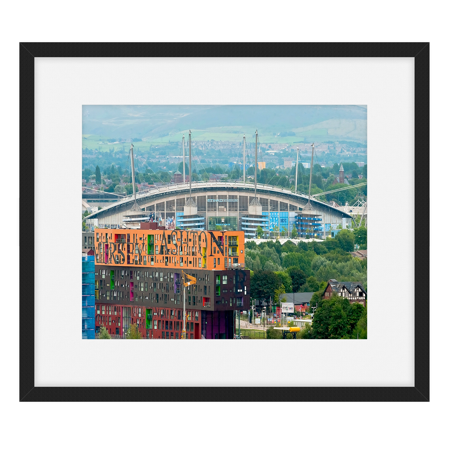 'Etihad Stadium, Manchester'. Fine art prints from Stephen Knowles Photography.