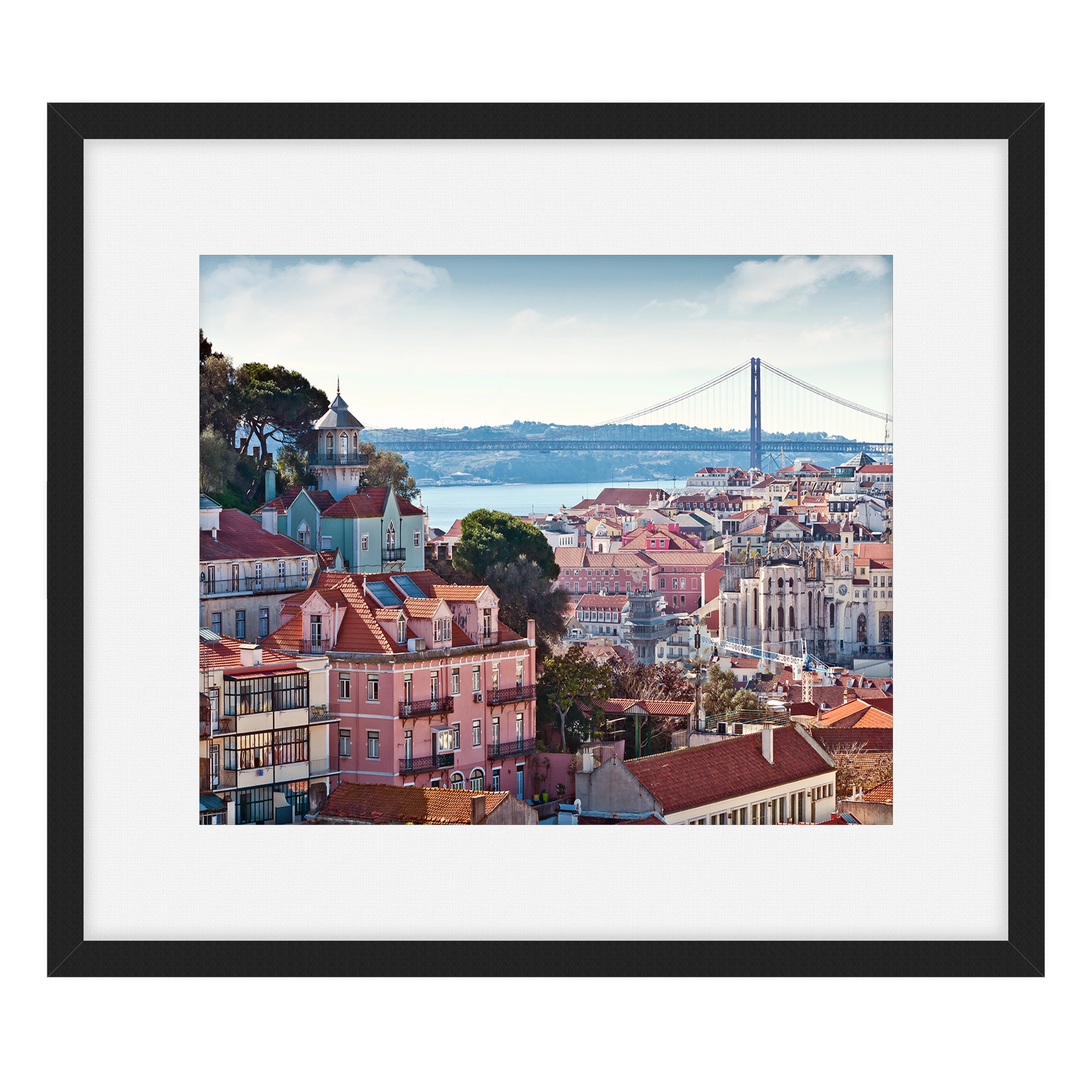 'Lisbon Skyline' by Stephen Knowles Photography.