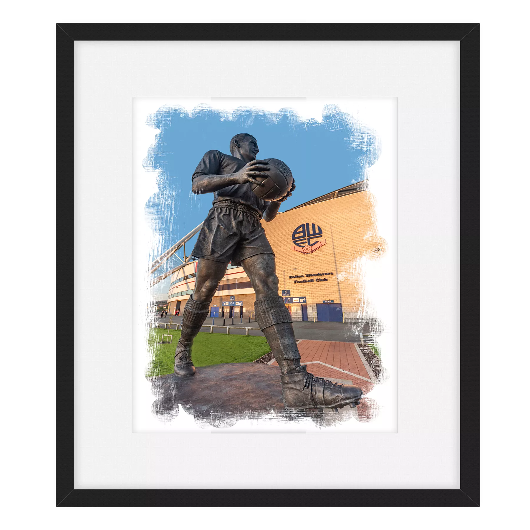 'Nat Lofthouse Statue' by Stephen Knowles Photography