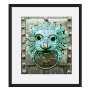 'The Brougham Door Knocker'. Fine art prints.