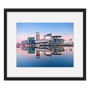 'Salford Reflections'. Wallart by Stephen Knowles Photography.