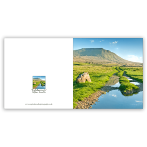 'Ingleborough'. A fine art card by Stephen Knowles Photography.