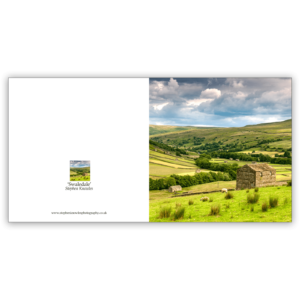 'Swaledale'. A fine art card by Stephen Knowles Photography.
